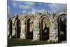 Arched Portico of Roman Theatre in Gubbio, Umbria, Italy BC-null-Mounted Giclee Print