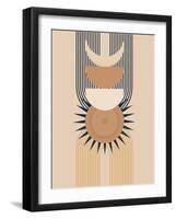 Arched Sun-Jesse Keith-Framed Art Print