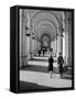 Arched Walkway at Front of Union Station-Alfred Eisenstaedt-Framed Stretched Canvas