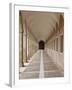 Arched Walkway, the Royal Palace, Aranjuez, Spain-Walter Bibikow-Framed Premium Photographic Print