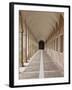 Arched Walkway, the Royal Palace, Aranjuez, Spain-Walter Bibikow-Framed Premium Photographic Print