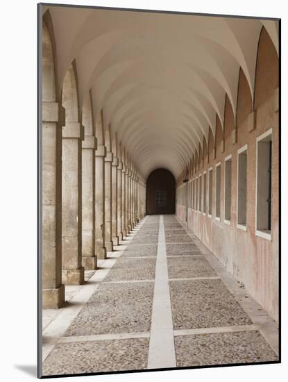 Arched Walkway, the Royal Palace, Aranjuez, Spain-Walter Bibikow-Mounted Photographic Print