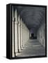 Arched Walkway, the Royal Palace, Aranjuez, Spain-Walter Bibikow-Framed Stretched Canvas