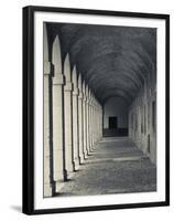Arched Walkway, the Royal Palace, Aranjuez, Spain-Walter Bibikow-Framed Premium Photographic Print