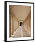 Arched Walkway, the Royal Palace, Aranjuez, Spain-Walter Bibikow-Framed Premium Photographic Print