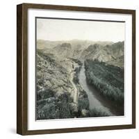 Archena (Spain), the Thermal Baths Establishment Along the Segura River, Circa 1885-1890-Leon, Levy et Fils-Framed Photographic Print