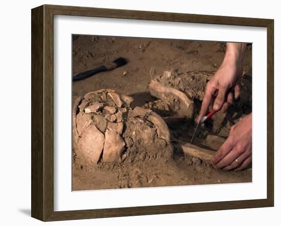 Archeological Dig-Stocktrek Images-Framed Photographic Print