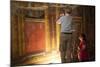 Archeologists and Restorers Studing the Frescos at Poppea Villa (Villa Poppaea)-Oliviero Olivieri-Mounted Photographic Print