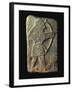 Archer Carved on Small Slab from Temple of Palace of Tell Halaf, Syria-null-Framed Giclee Print