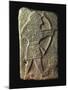 Archer Carved on Small Slab from Temple of Palace of Tell Halaf, Syria-null-Mounted Giclee Print