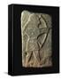 Archer Carved on Small Slab from Temple of Palace of Tell Halaf, Syria-null-Framed Stretched Canvas