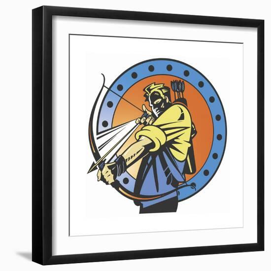 Archer-David Chestnutt-Framed Giclee Print