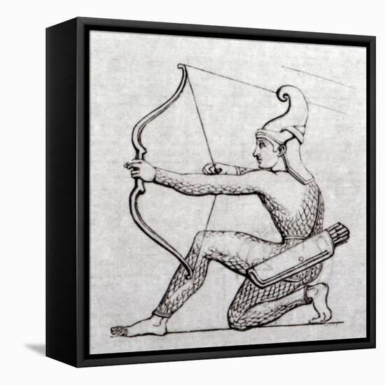 Archer-null-Framed Stretched Canvas