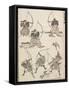 Archers, 1817-Katsushika Hokusai-Framed Stretched Canvas