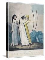 Archers, Engraved by J.H. Wright (Fl.1795-1838) and Conrad Ziegler, 1799 (Aquatint)-Adam Buck-Stretched Canvas