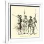 Archers of the Body-Guard-null-Framed Giclee Print