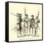 Archers of the Body-Guard-null-Framed Stretched Canvas