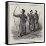 Archers of the Chinese Army-null-Framed Stretched Canvas