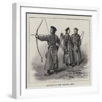 Archers of the Chinese Army-null-Framed Giclee Print