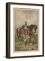 Archers on Horseback-null-Framed Giclee Print