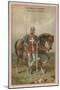 Archers on Horseback-null-Mounted Giclee Print