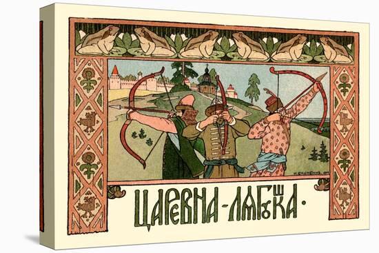 Archers-Ivan Bilibin-Stretched Canvas