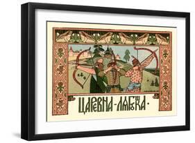 Archers-Ivan Bilibin-Framed Art Print