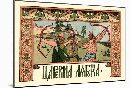 Archers-Ivan Bilibin-Mounted Art Print