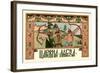 Archers-Ivan Bilibin-Framed Art Print