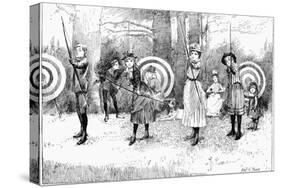 Archery, 1886-Albert E. Sterner-Stretched Canvas