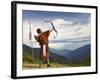 Archery Competition, Bumthang, Bhutan-Peter Adams-Framed Photographic Print