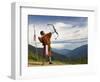 Archery Competition, Bumthang, Bhutan-Peter Adams-Framed Photographic Print