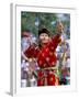 Archery Contest, Naadam Festival, Oulaan Bator (Ulaan Baatar), Mongolia, Central Asia-Bruno Morandi-Framed Photographic Print