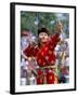 Archery Contest, Naadam Festival, Oulaan Bator (Ulaan Baatar), Mongolia, Central Asia-Bruno Morandi-Framed Photographic Print