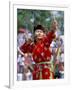 Archery Contest, Naadam Festival, Oulaan Bator (Ulaan Baatar), Mongolia, Central Asia-Bruno Morandi-Framed Photographic Print