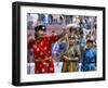 Archery Contest, Naadam Festival, Oulaan Bator (Ulaan Baatar), Mongolia, Central Asia-Bruno Morandi-Framed Photographic Print