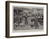 Archery Drill by Chinese Soldiers in the Streets of Pekin-Frank Dadd-Framed Giclee Print