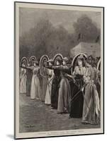 Archery in Regent's Park, the Ladies' Match-Arthur Hopkins-Mounted Giclee Print