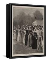 Archery in Regent's Park, the Ladies' Match-Arthur Hopkins-Framed Stretched Canvas