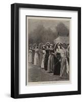 Archery in Regent's Park, the Ladies' Match-Arthur Hopkins-Framed Premium Giclee Print