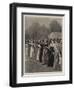 Archery in Regent's Park, the Ladies' Match-Arthur Hopkins-Framed Premium Giclee Print