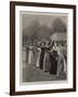 Archery in Regent's Park, the Ladies' Match-Arthur Hopkins-Framed Giclee Print