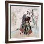 Archery, Japanese Wood-Cut Print-Lantern Press-Framed Art Print