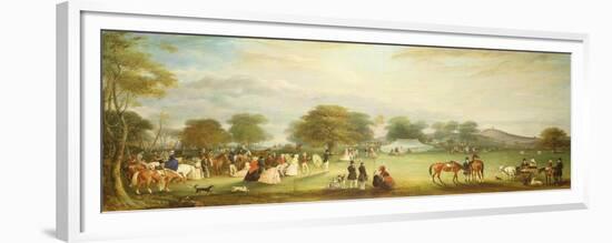 Archery Meeting in Bradgate Park, Leicestershire, 1850-John E. Ferneley-Framed Giclee Print