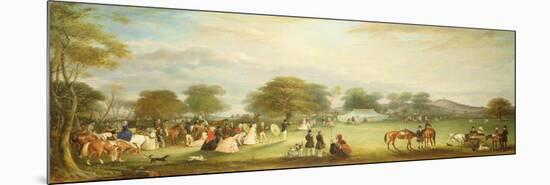 Archery Meeting in Bradgate Park, Leicestershire, 1850-John E. Ferneley-Mounted Giclee Print