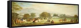 Archery Meeting in Bradgate Park, Leicestershire, 1850-John E. Ferneley-Framed Stretched Canvas