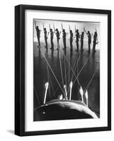 Archery National Tournament Group Shot-Ralph Crane-Framed Photographic Print