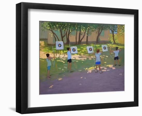 Archery Practise, France-Andrew Macara-Framed Giclee Print