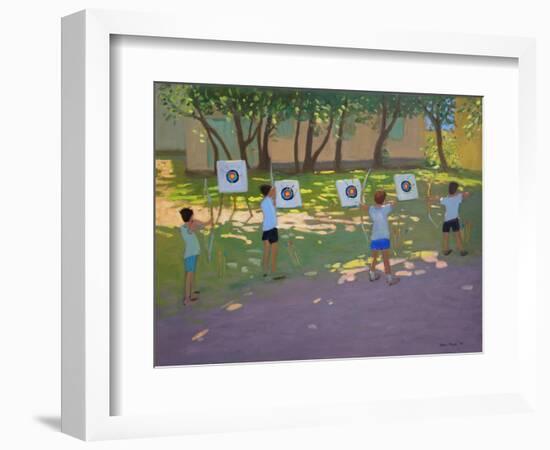 Archery Practise, France-Andrew Macara-Framed Giclee Print