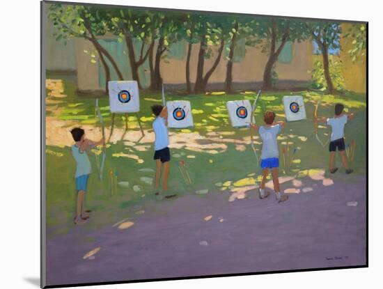 Archery Practise, France-Andrew Macara-Mounted Giclee Print